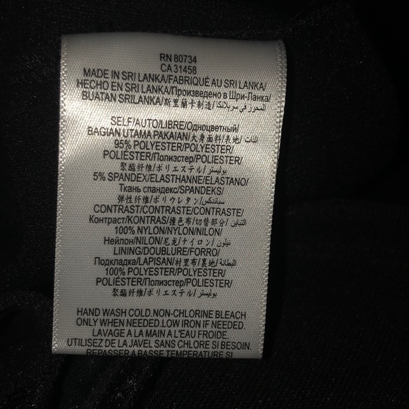 BCBGeneration maxi black dress NWT - Picture 7 of 7